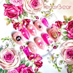 💖 Totoro In Love 💖 ฅ՞•ﻌ•՞ฅ PressOn Nails